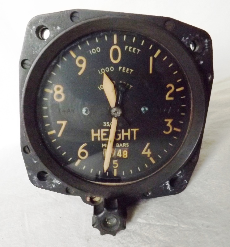 RAF Aircraft Altimeter Smiths Type 74AM eBay